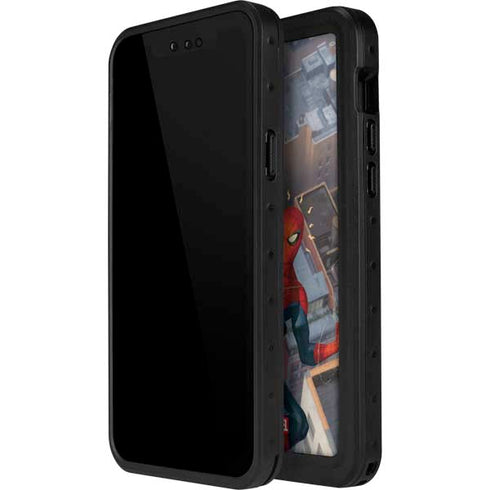 Marvel Spiderman Spidey Sense iPhone 15 Pro Waterproof Case