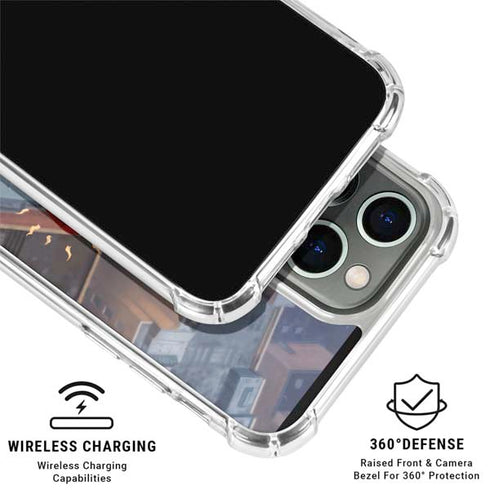Marvel Spiderman Spidey Sense iPhone 16 Pro Clear Case