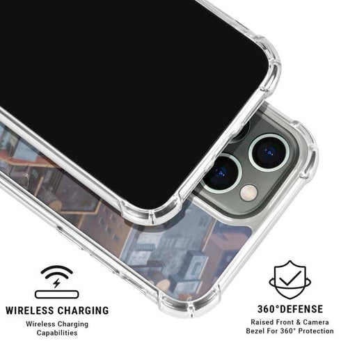 Marvel Spiderman Spidey Sense iPhone 16 Pro Max Clear Case