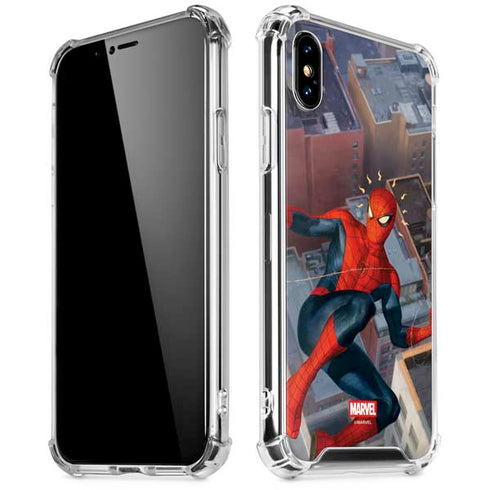 Marvel Spiderman Spidey Sense iPhone X/XS Clear Case