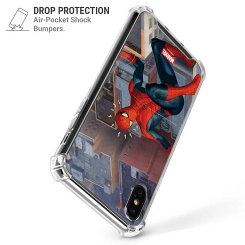 Marvel Spiderman Spidey Sense iPhone X/XS Clear Case