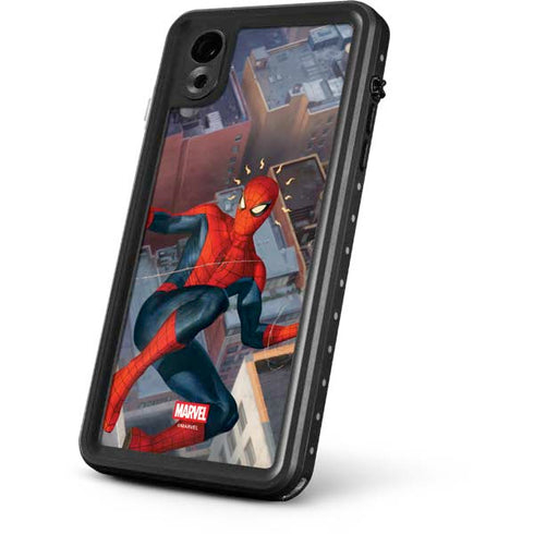 Marvel Spiderman Spidey Sense iPhone XR Waterproof Case