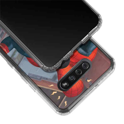 Marvel Spiderman Spidey Sense LG K51/Q51 Clear Case