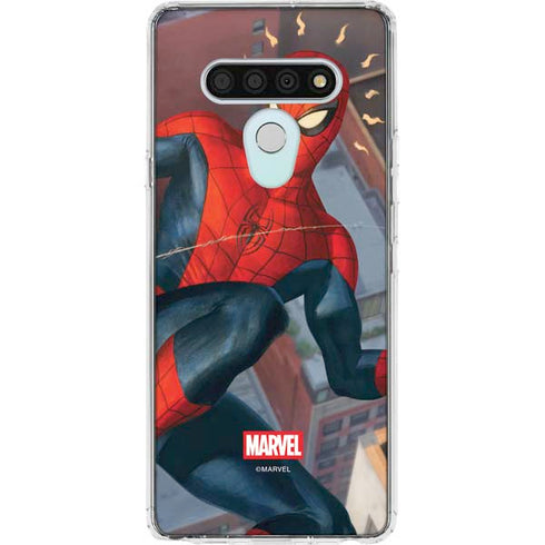 Marvel Spiderman Spidey Sense LG Stylo 6 Clear Case