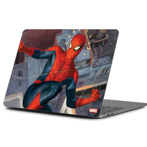 Marvel Spiderman Spidey Sense Apple MacBook Pro 13-inch Skin