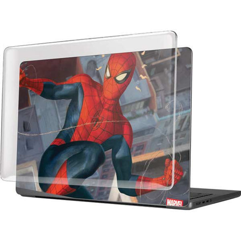 Marvel Spiderman Spidey Sense MacBook Pro 14in (2021-24) Case plus Skin