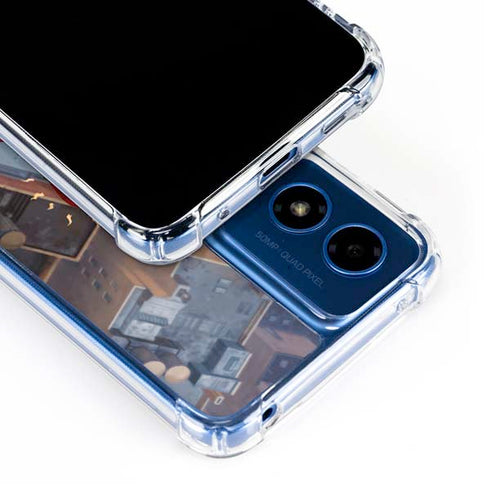 Marvel Spiderman Spidey Sense Moto G 5G (2024) Clear Case