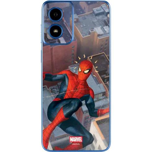 Marvel Spiderman Spidey Sense Moto G Play 4G (2024) Skin