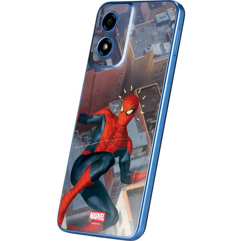 Marvel Spiderman Spidey Sense Moto G Play 4G (2024) Skin