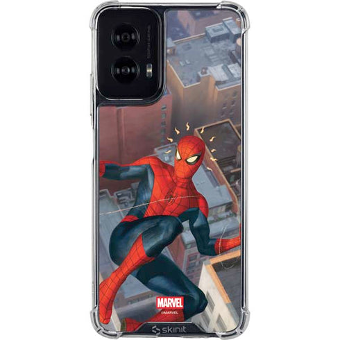 Marvel Spiderman Spidey Sense Moto G Power 5G (2024) Clear Case