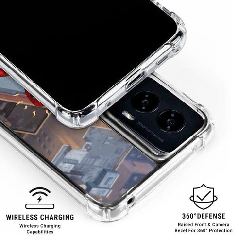 Marvel Spiderman Spidey Sense Moto G Power 5G (2024) Clear Case