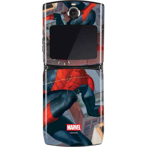 Marvel Spiderman Spidey Sense Motorola RAZR Skin