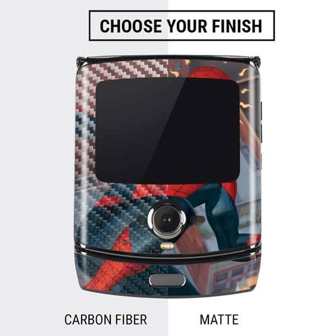 Marvel Spiderman Spidey Sense Motorola RAZR Skin