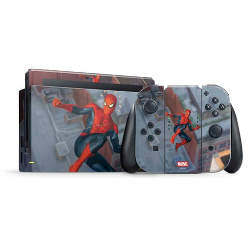 Marvel Spiderman Spidey Sense Nintendo Switch Bundle Skin