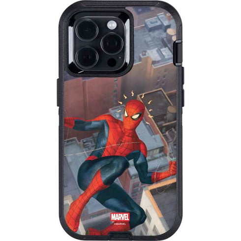Marvel Spiderman Spidey Sense Otterbox Defender iPhone Skin