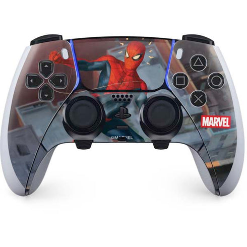 Marvel Spiderman Spidey Sense PS5 DualSense Edge Pro Controller Skin
