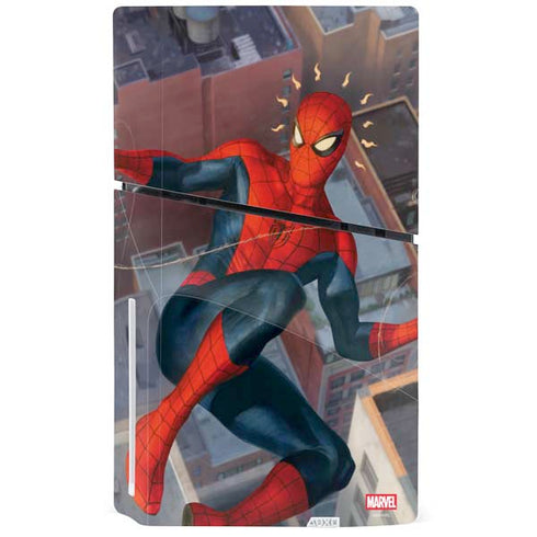 Marvel Spiderman Spidey Sense PS5 Slim Disk Bundle Skin