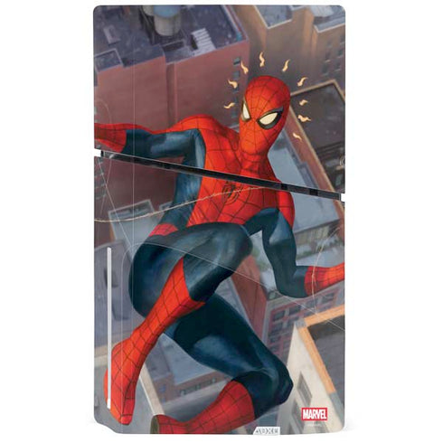 Marvel Spiderman Spidey Sense PS5 Slim Disk Console Skin