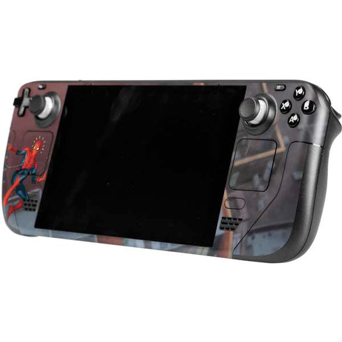Marvel Spiderman Spidey Sense Steam Deck Handheld Gaming Computer Skin