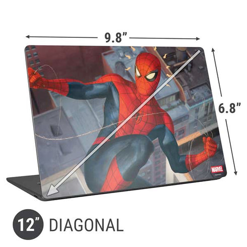 Marvel Spiderman Spidey Sense Universal Laptop 12in (9.8 x 6.8in) Skin