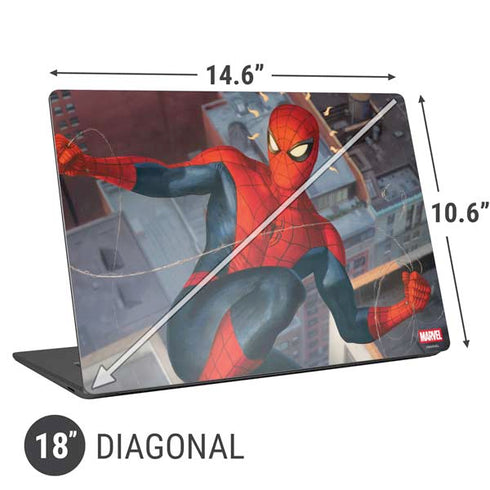 Marvel Spiderman Spidey Sense Universal Laptop 18in (14.6 x 10.6in) Skin