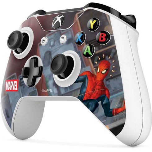 Marvel Spiderman Spidey Sense Xbox One X Controller Skin