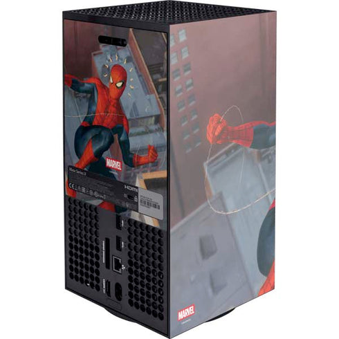 Marvel Spiderman Spidey Sense Xbox Series X Console Skin