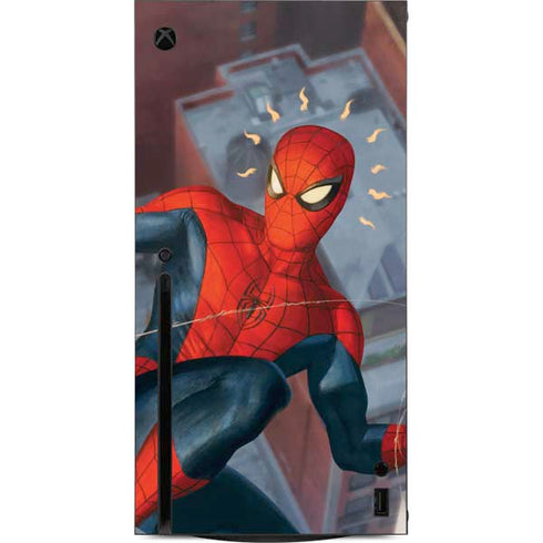 Marvel Spiderman Spidey Sense Xbox Series X Console Skin