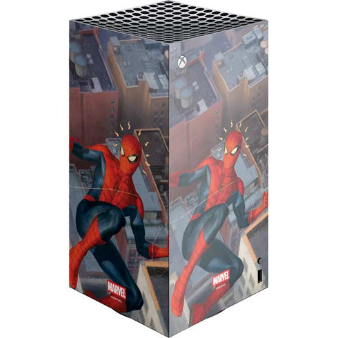 Marvel Spiderman Spidey Sense XBox Series X Digital Edition Console Skin