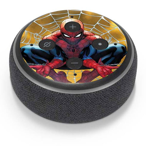 Marvel Spiderman Web Shooting Amazon Echo Dot Skin