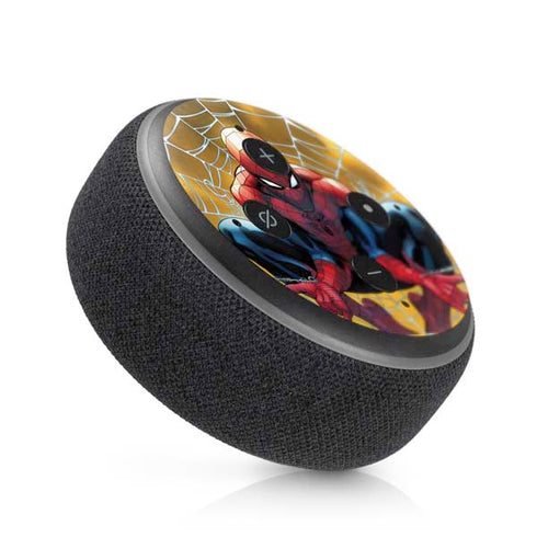 Marvel Spiderman Web Shooting Amazon Echo Dot Skin