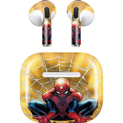 Marvel Spiderman Web Shooting Apple AirPods (3rd Gen 2021) Skin