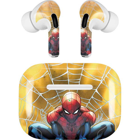 Marvel Spiderman Web Shooting Apple AirPods Pro Skin