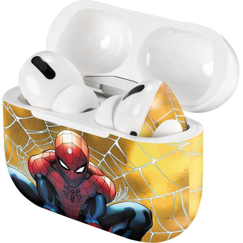 Marvel Spiderman Web Shooting Apple AirPods Pro Skin