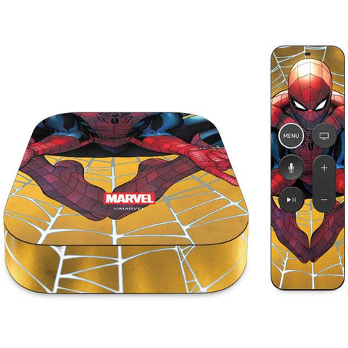 Marvel Spiderman Web Shooting Apple TV Skin