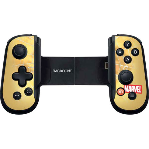 Marvel Spiderman Web Shooting Backbone One for iPhone Game Controller Skin