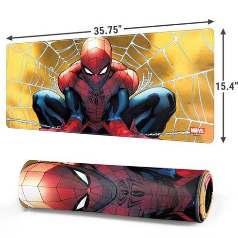 Marvel Spiderman Web Shooting Gaming Mouse Pad