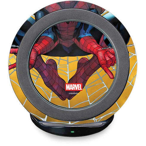 Marvel Spiderman Web Shooting Fast Charge Wireless Charging Stand Skin