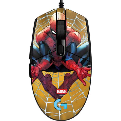 Marvel Spiderman Web Shooting G203 Prodigy RGB Wired Gaming Mouse Skin