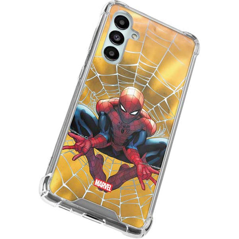 Marvel Spiderman Web Shooting Galaxy A16 5G Clear Case