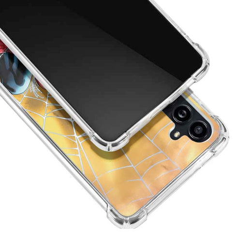 Marvel Spiderman Web Shooting Galaxy A54 5G Clear Case