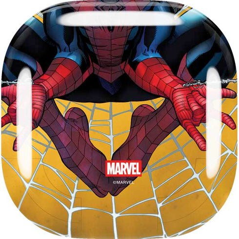 Marvel Spiderman Web Shooting Galaxy Buds Live Skin