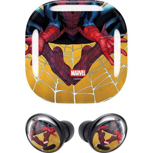 Marvel Spiderman Web Shooting Galaxy Buds Pro Skin