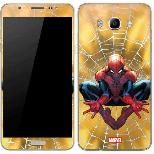 Marvel Spiderman Web Shooting Galaxy J7 Skin