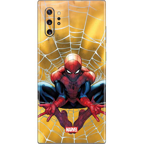 Marvel Spiderman Web Shooting Galaxy Note 10 Plus Skin