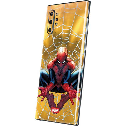Marvel Spiderman Web Shooting Galaxy Note 10 Plus Skin