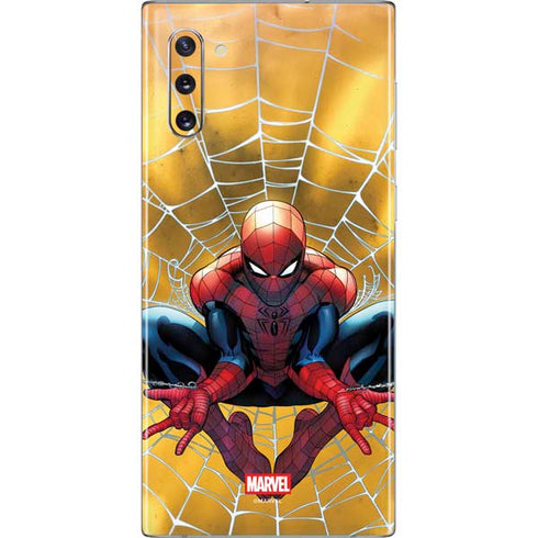 Marvel Spiderman Web Shooting Galaxy Note 10 Skin