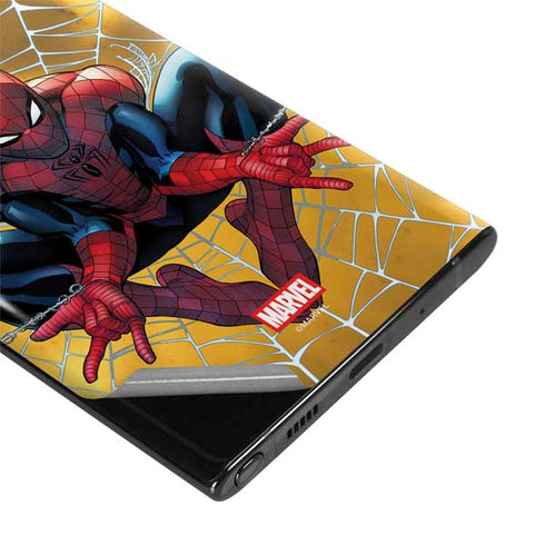 Marvel Spiderman Web Shooting Galaxy Note 10 Skin