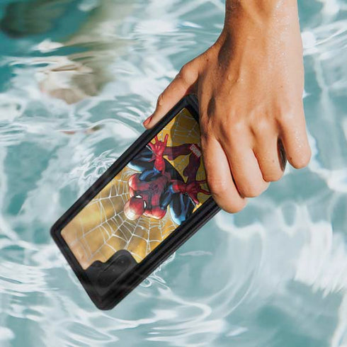 Marvel Spiderman Web Shooting Galaxy Note 10 Waterproof Case