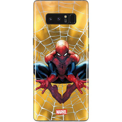 Marvel Spiderman Web Shooting Galaxy Note 8 Skin